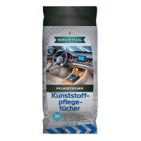 Салфетки влажные RAVENOL для  ухода за интерьером автомобиля