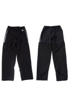 Брюки унисекс на резинке черные ADIDAS