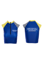 Топ с коротким рукавом для грид-герлз RAVENOL "Chequer" (шашечки)