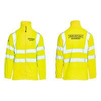 Куртка флисовая мужская жёлтая флуоресцентная RAVENOL