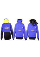 Куртка фиолетовая 3 слоя ADIDAS Gore-tex молния 2/3 с логотипом RAVENOL