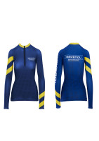 Топ утепленный с длинным рукавом для грид-герлз RAVENOL "Stripes" (полоски)