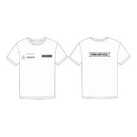 Футболка RAVENOL- Mercedes белая