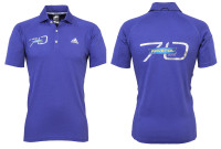 Рубашка-поло женская Фиолетовая ADIDAS с логотипом RAVENOL