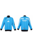 Свитшот 2 слоя голубой ADIDAS с логотипом RAVENOL