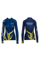 Топ утепленный с длинным рукавом для грид-герлз RAVENOL "Tribal" (орнамент)