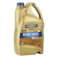 Моторное масло RAVENOL SVS 5W-40 для автомобилей с большим пробегом