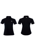 Рубашка-поло женская черная (100% полиэстер) ADIDAS