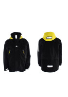 Куртка унисекс черная, капюшон желтый ADIDAS Gore-tex